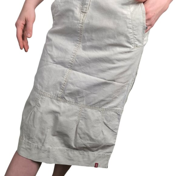 Esprit EDC Germany Utility Tech Safari Outdoor Zip Tailored Hiking Skirt S - Picture 2 of 10